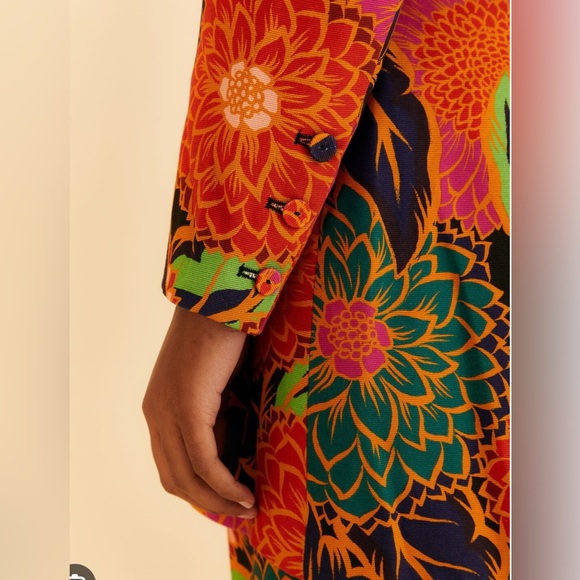 FARM Rio Multicolor Floral Blazer - Picture 4 of 5